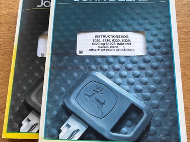John Deere Instruktionsbøger (Danske)