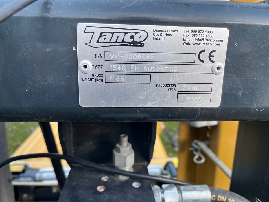 Tanco 1540 EH 1540 EH Autowrapper - Hø- og halmhåndtering - Indpakkere - 5