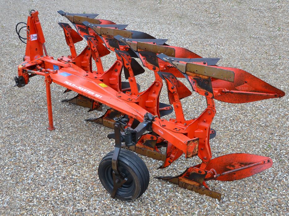 Kuhn 4 furet Multi-Master 121 Sliddele klar til brug - Plove - Vendeplove - 2