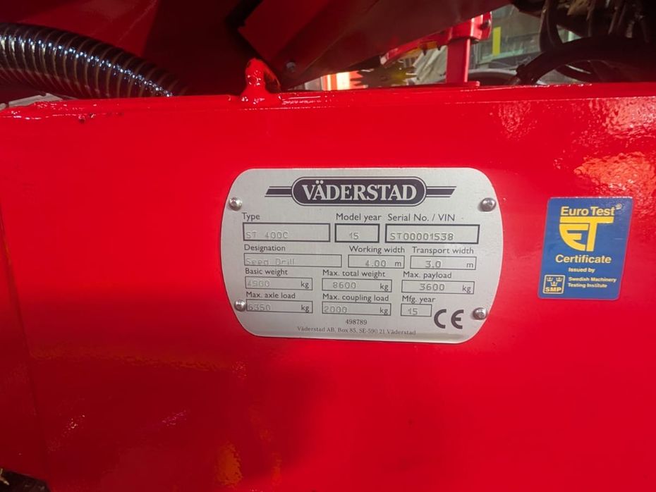 Vaderstad spirit 400 C Strip Drill - Såmaskiner - Direkte såmaskiner - 4