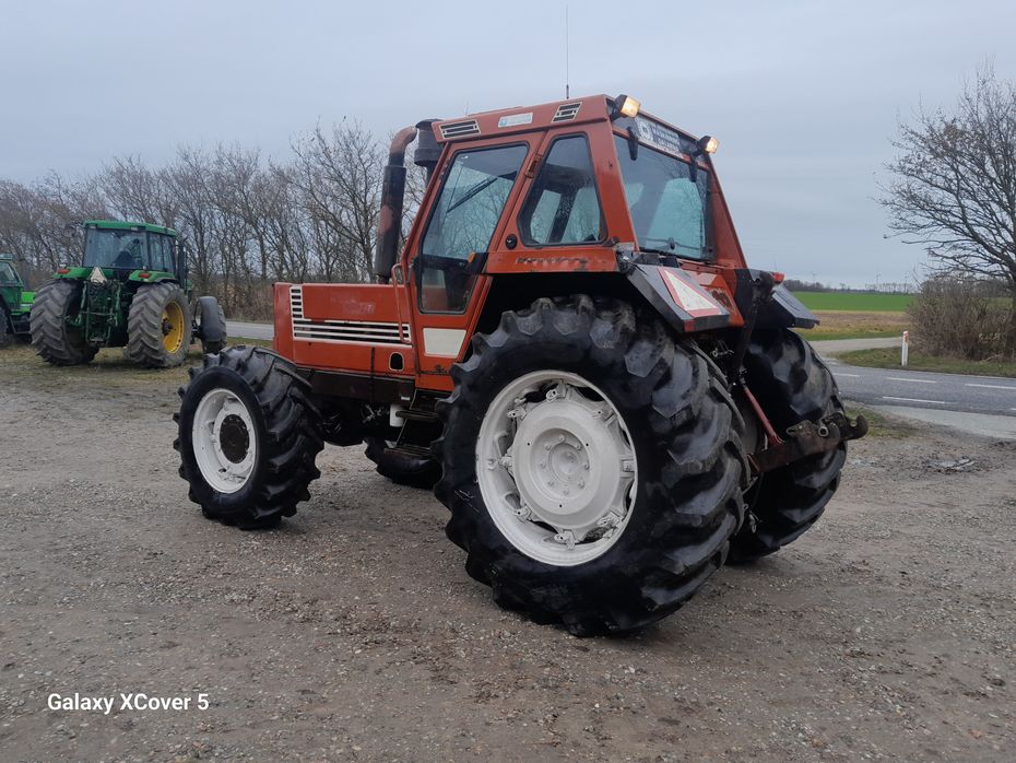 Fiat 1580 DT Turbo, Supercomfort 8.1 liters motor Krybe gear 1580 DT Supercomfort - Traktorer - Traktorer 4 wd - 5