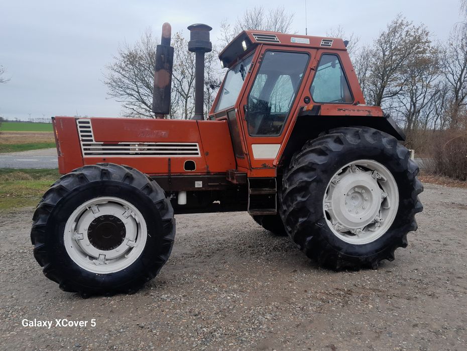 Fiat 1580 DT Turbo, Supercomfort 8.1 liters motor Krybe gear 1580 DT Supercomfort - Traktorer - Traktorer 4 wd - 1