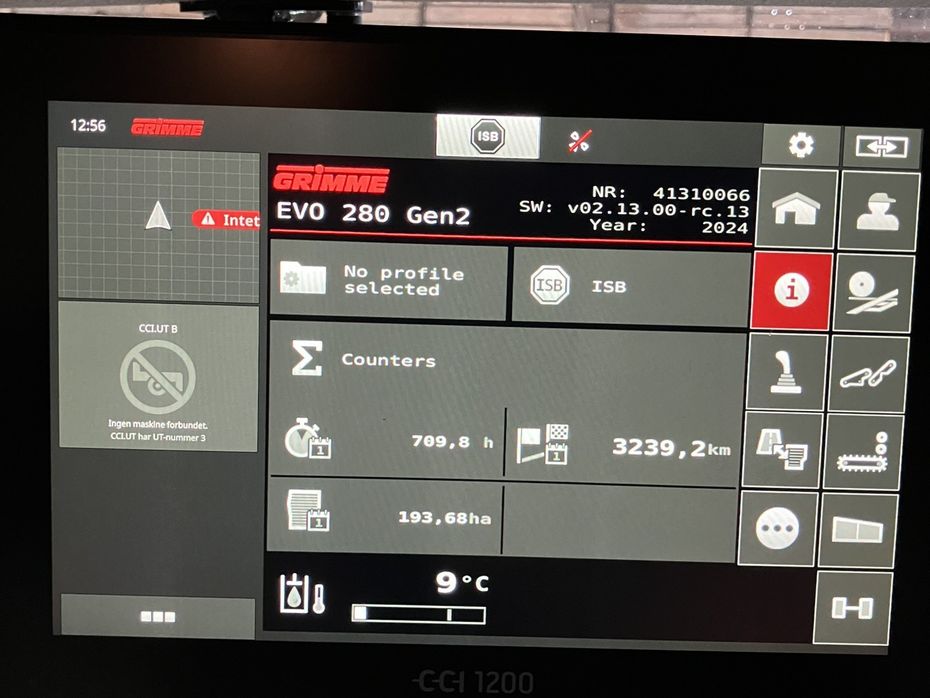 Grimme EVO 280 ClodSep Gen II - Kartoffelmaskiner - Optagere - 21