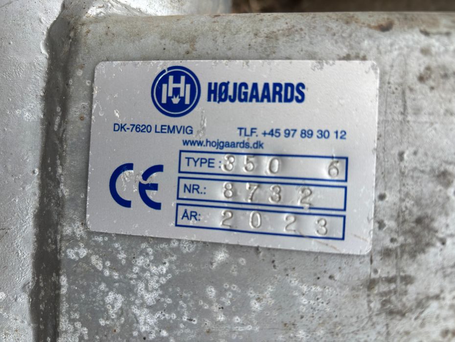 Højgaards Gyllepumpe Traktorpumpe 350 / 6 - Gyllemaskiner - Gyllepumper - 2