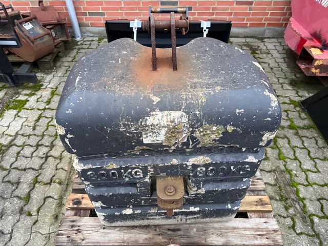 Ukurant 800 kg. betonklods