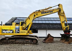 Komatsu HB215LC2 Rotortilt med klo Leica 3D Skovlst Hybrid