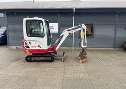 Takeuchi TB216 Tiltman med hydraulisk skovlskifte