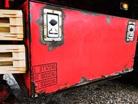 Renders Gardintrailer / nysynet / 4 drejbare aksler / truckbeslag - Lastbiler - Fast kasse - 10