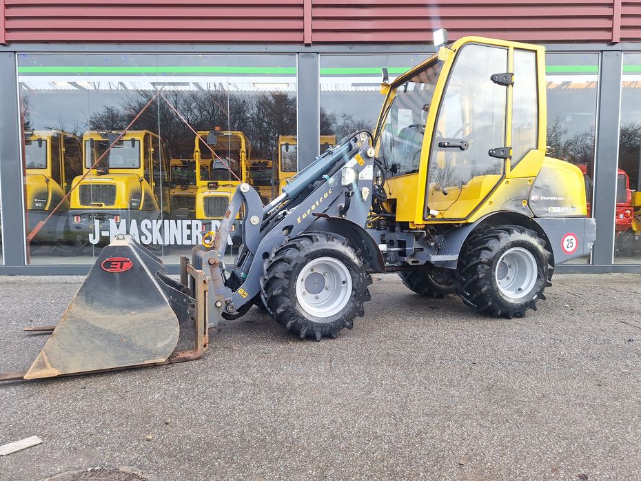 Eurotrac W12-F med kabine - Læssemaskiner - Minilæssere - 9