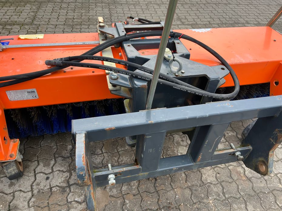 Tuchel profi 600 - 230 Opsamler kost til læsser - Minilæsser tilbehør - Redskaber - 8