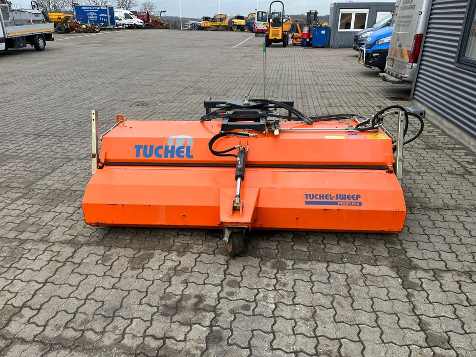 Tuchel profi 600 - 230 Opsamler kost til læsser - Minilæsser tilbehør - Redskaber - 3