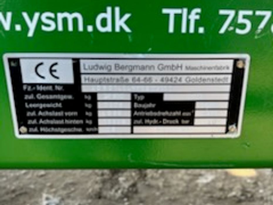 Bergmann TSW 5210 S - Gødningsmaskiner - Staldgødningsspredere - 15