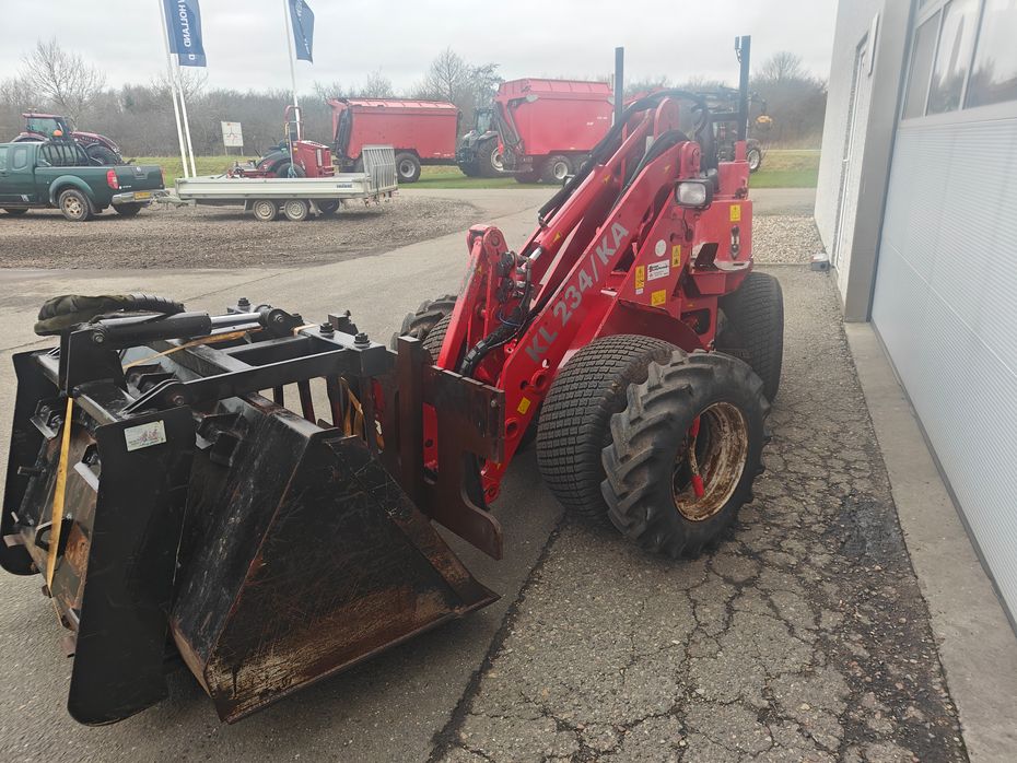 Thaler KL 234/ Ka Skovl, pallegafler, siloklo medfølger - Læssemaskiner - Minilæssere - 4