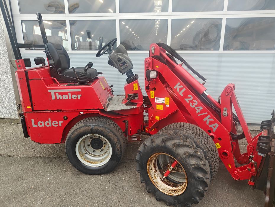 Thaler KL 234/ Ka Skovl, pallegafler, siloklo medfølger - Læssemaskiner - Minilæssere - 2