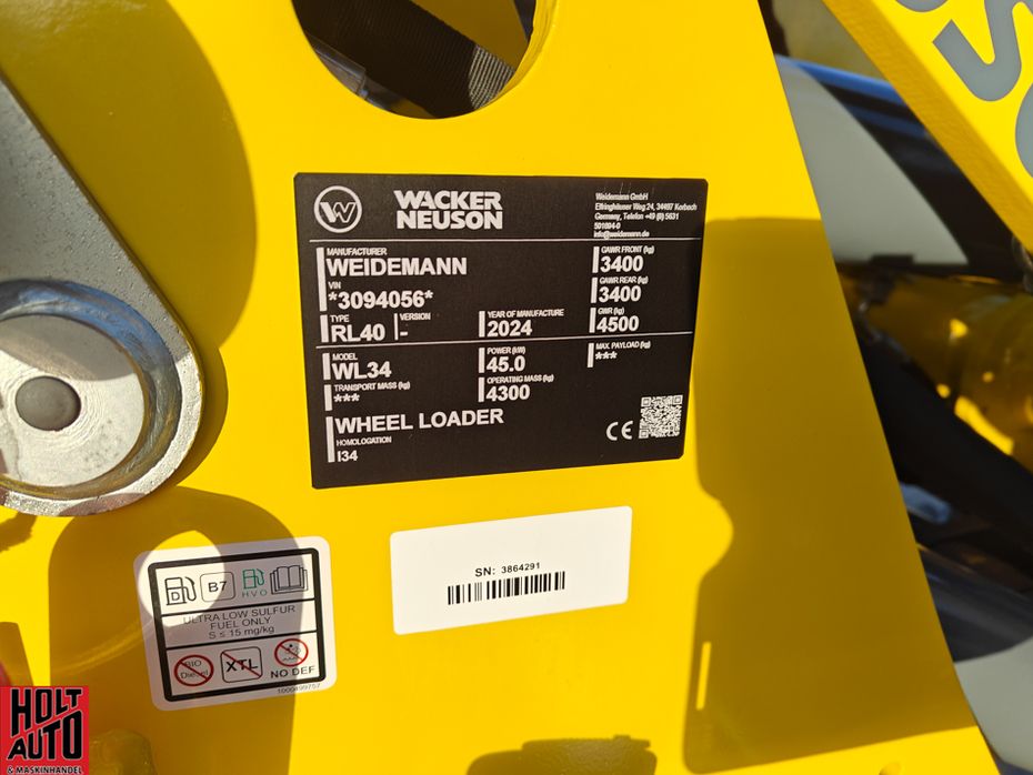 Wacker Neuson WL34 - Læssemaskiner - Minilæssere - 17