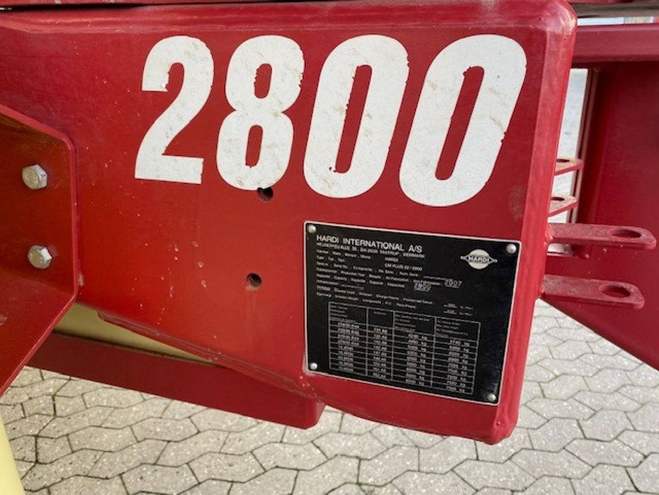 Hardi Commander 2800 Classic - Sprøjter - Trailersprøjter - 11