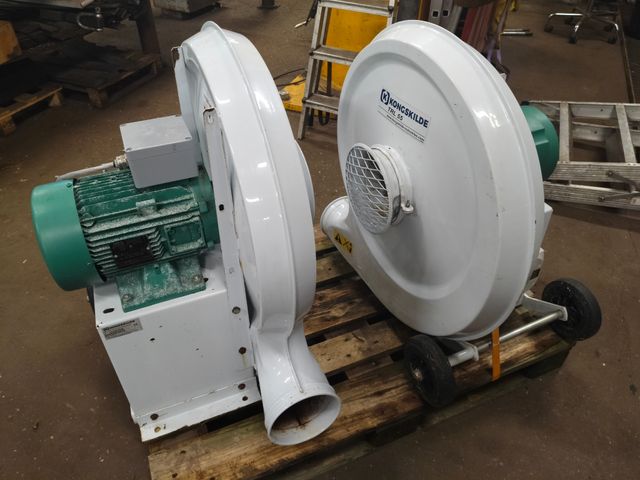 Kongskilde TRL 55 og TRL 75 kornblæser