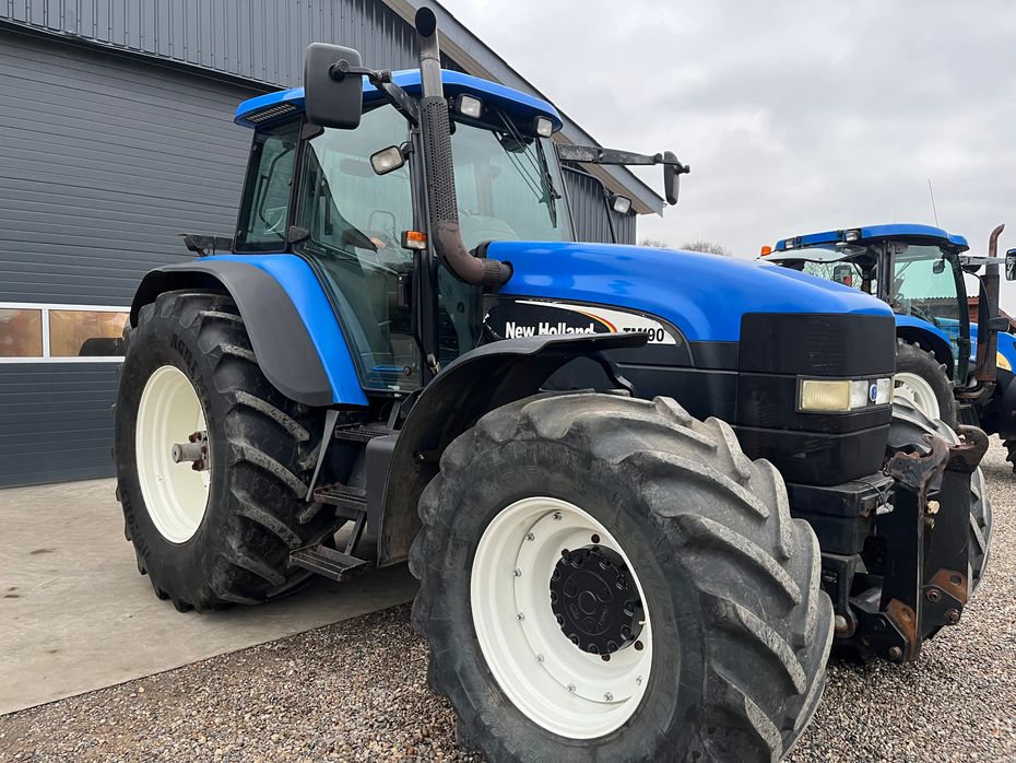 New Holland TM190 Aff foraksel + frontlift - Traktorer - Traktorer 4 wd - 2