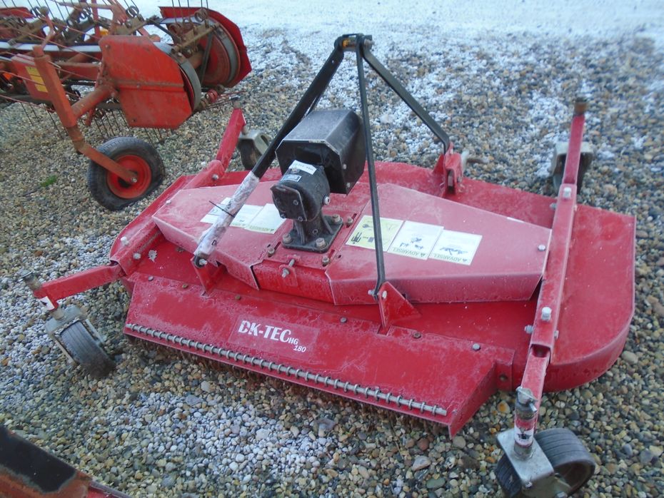 DK-TEC HG180 rotorklipper - Græsmaskiner - Skårlæggere/skivehøstere - 2