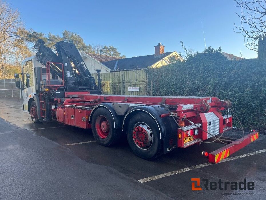 Mercedes-Benz ECONIC 2630 med HIAB 192 E-4 kran og SAWO Wirehejs. - Lastbiler - Kranvogn - 4