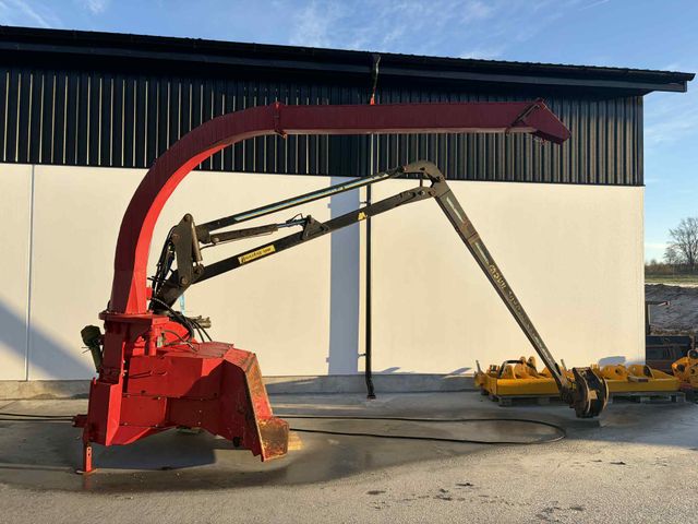 Lindana TP 280 Flishugger med Mowi Kran