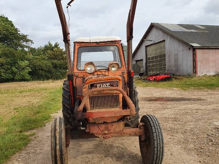 Fiat 650 med frontlæsser - Traktorer - Traktorer 2 wd - 3
