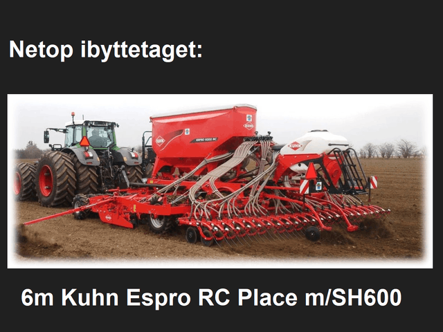 Kuhn 6m Espro 6000RC Place