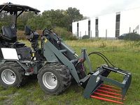 - - - Ensilage tang med overfald til minilæsser - Skovle - Overfaldsskovle - 2