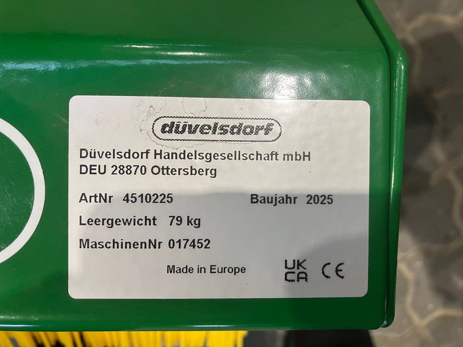 Düvelsdorf Kost til pallegafler, 225 cm - Traktor tilbehør - Koste - 5