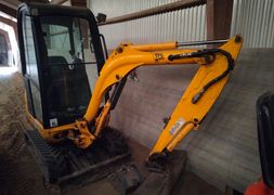 JCB 8018 med nyere blter