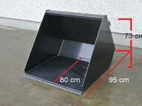 - - - Volume skovl 0,9-1,6 M OG 0,40-0,71M3 - VOLUMESKOVLE TIL MINILÆSSERE - Minilæsser tilbehør - Redskaber - 2