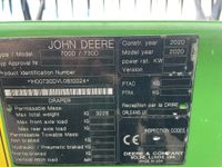 John Deere 730D Draper Skærebord - Høstmaskiner tilbehør - Skærebord - 12
