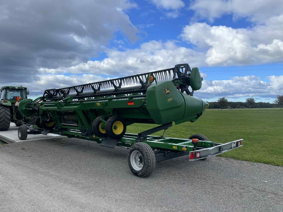 John Deere 730D Draper Skærebord - Høstmaskiner tilbehør - Skærebord - 6
