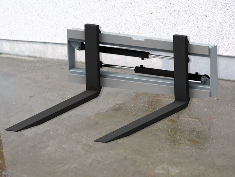 - - - Pallegafler Hydraulisk justerbare, 2000 KG - Redskaber - Pallegafler - 1