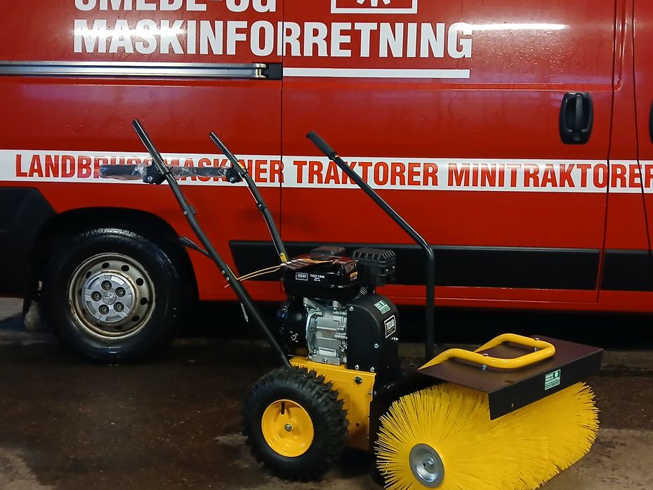 Texas Fejemaskine og fræser - Koste/ fejemaskiner - Walk-behind koste/fejemaskiner - 4