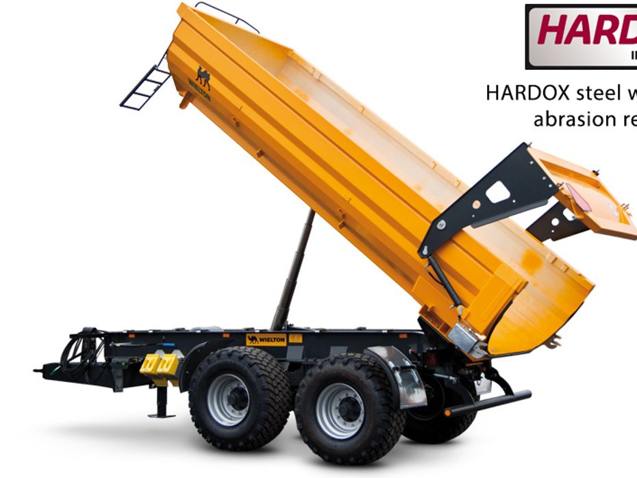 wielton W18BK Entreprenørvogn i Hardox - Vogne - Tipvogne - 1