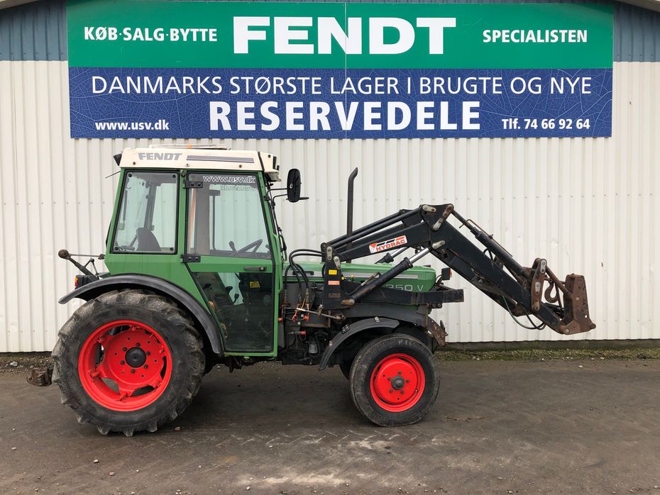 Fendt 250V Med Frontlæsser. Få timer - Traktorer - Traktorer 2 wd - 3