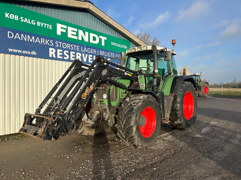 Fendt 716 VARIO TMS  Med Hauer Frontlæsser - Traktorer - Traktorer 4 wd - 3
