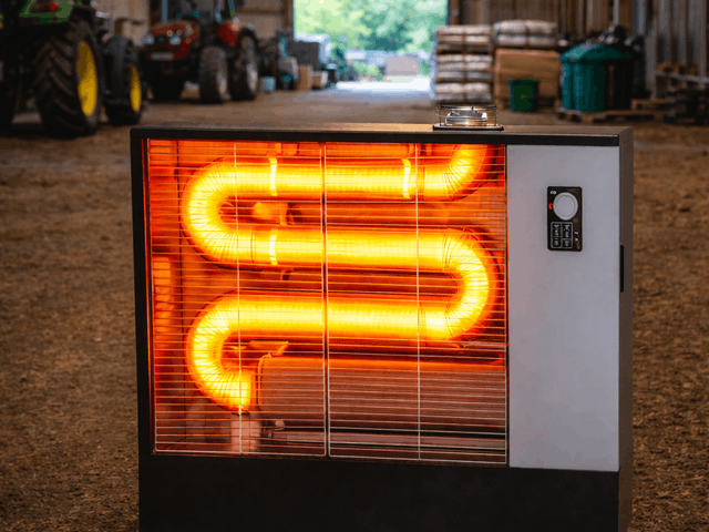 - - - Dieselvarmer - infrarød