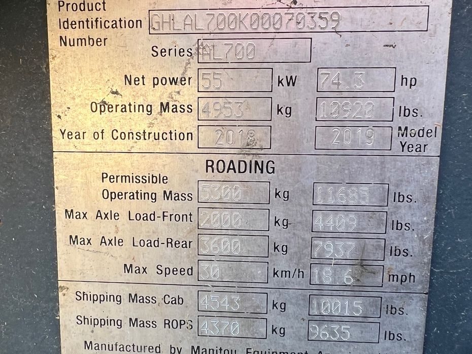 Gehl AL 750 - Læssemaskiner - Minilæssere - 4