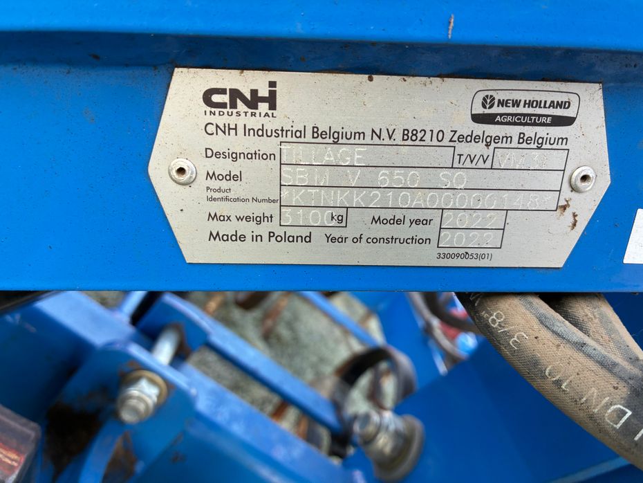 New Holland SBMV650 SQ - Harver - Såbedsharver - 5