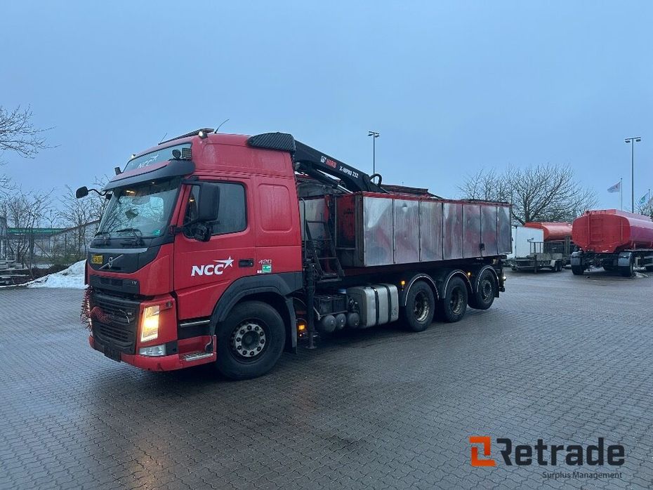Volvo FM-420 - Lastbiler - Kranvogn - 1