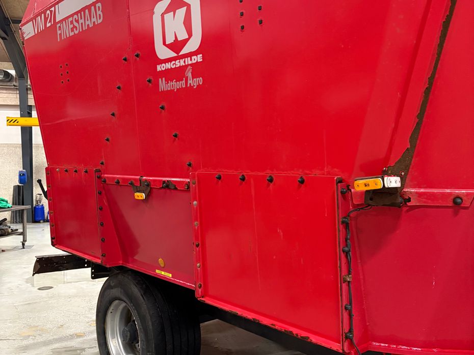 JF-Stoll Vm 27 Med 2 trins gear og trådløs vægt - Fuldfoderblandere - Fuldfodervogne - 3