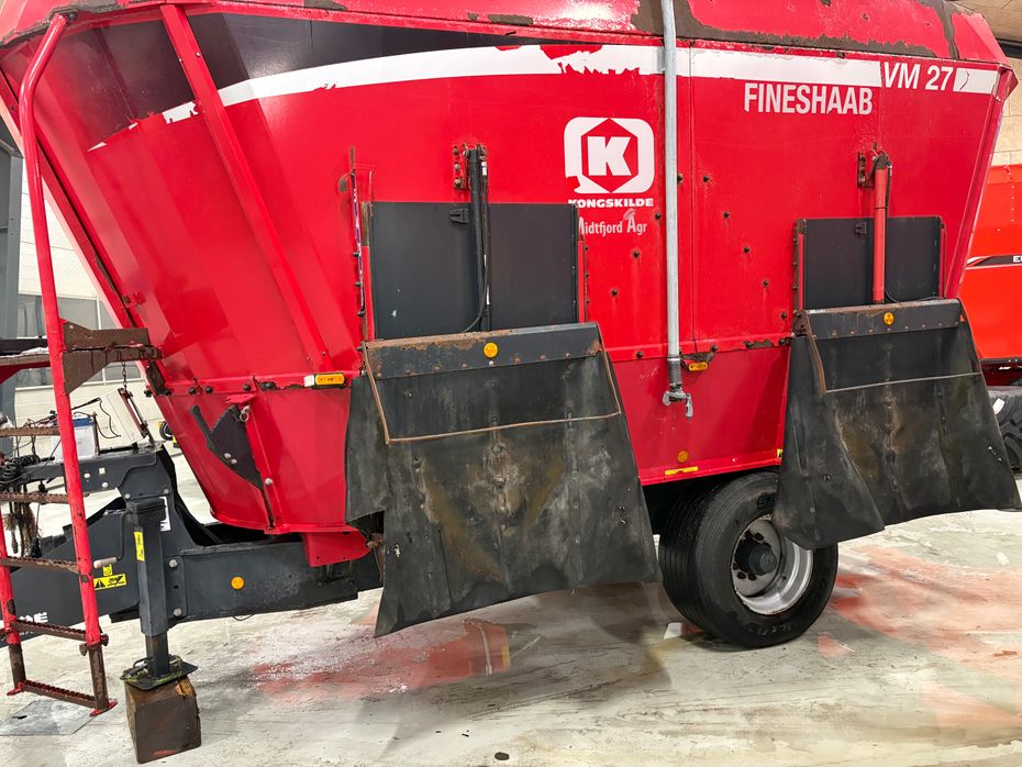 JF-Stoll Vm 27 Med 2 trins gear og trådløs vægt - Fuldfoderblandere - Fuldfodervogne - 1