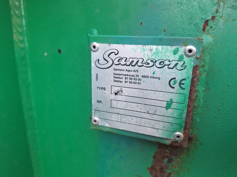 Samson CM 7,5 - Gyllemaskiner - Nedfældere til sort jord - 10