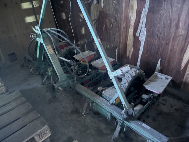 Monozentra 6 rækket maskine, som kan så raps.