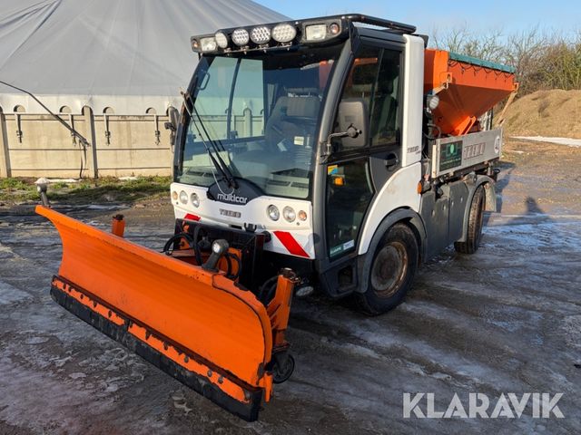 Tremo Carrier WMU2X5 med sneplov, kost og saltspreder