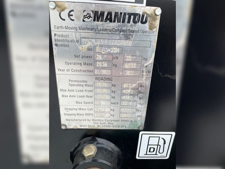 Manitou MLA 3-35H - Læssemaskiner - Minilæssere - 4