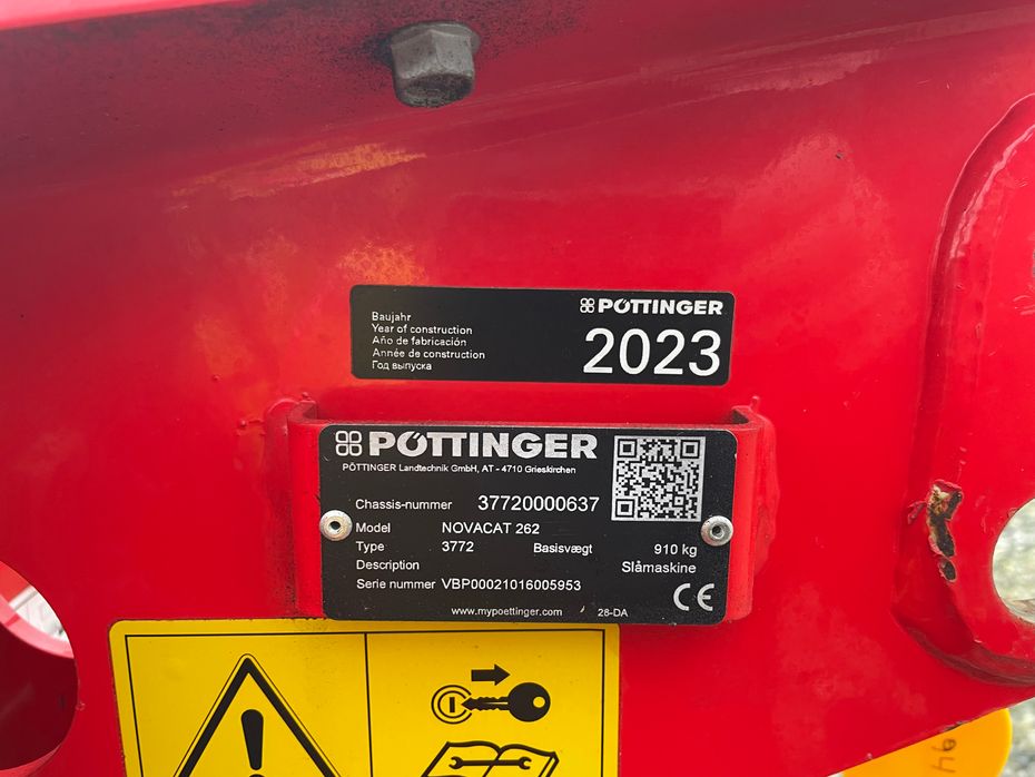 Pøttinger Novacat 262 - Græsmaskiner - Skårlæggere/skivehøstere - 5
