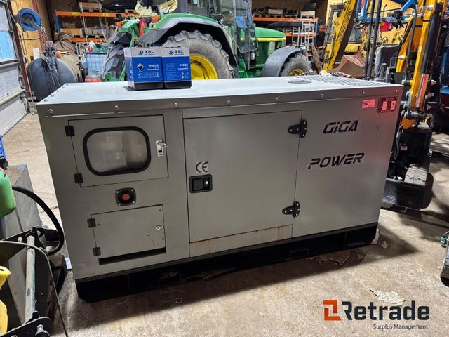 GIGA POWER 37,5KVa/30kW Generator